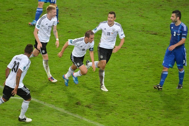 Đội trưởng tuyển Đức đã ghi bàn.